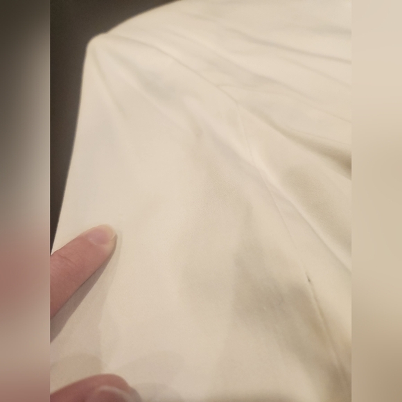 Sz 8 Jessica Simpson Cream Blazer & Black Lapel Studs - Picture 7 of 9